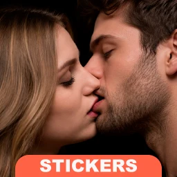 Passionate Kiss Stickers icon