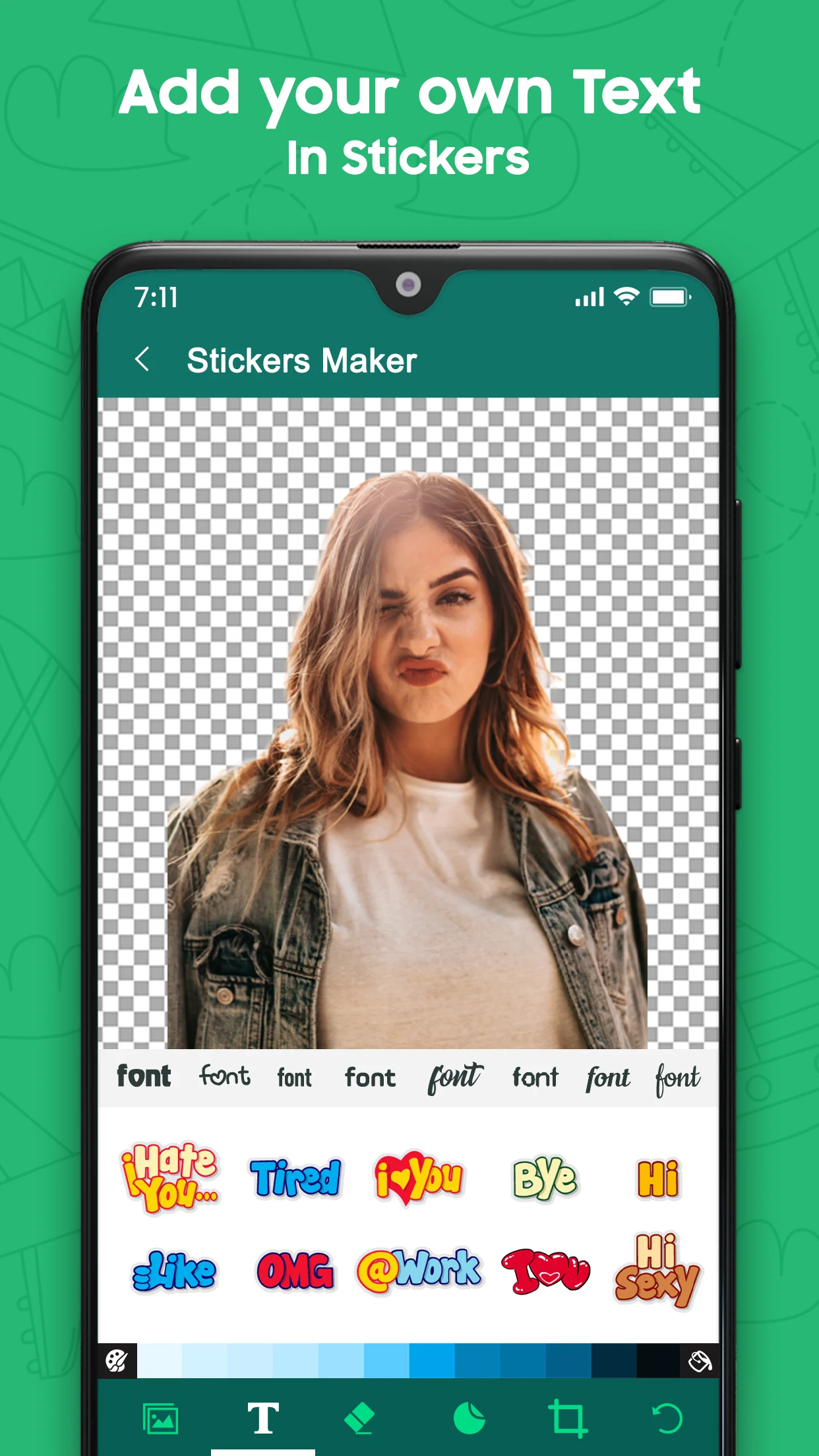 Sticker Maker For WhatsApp screenshot